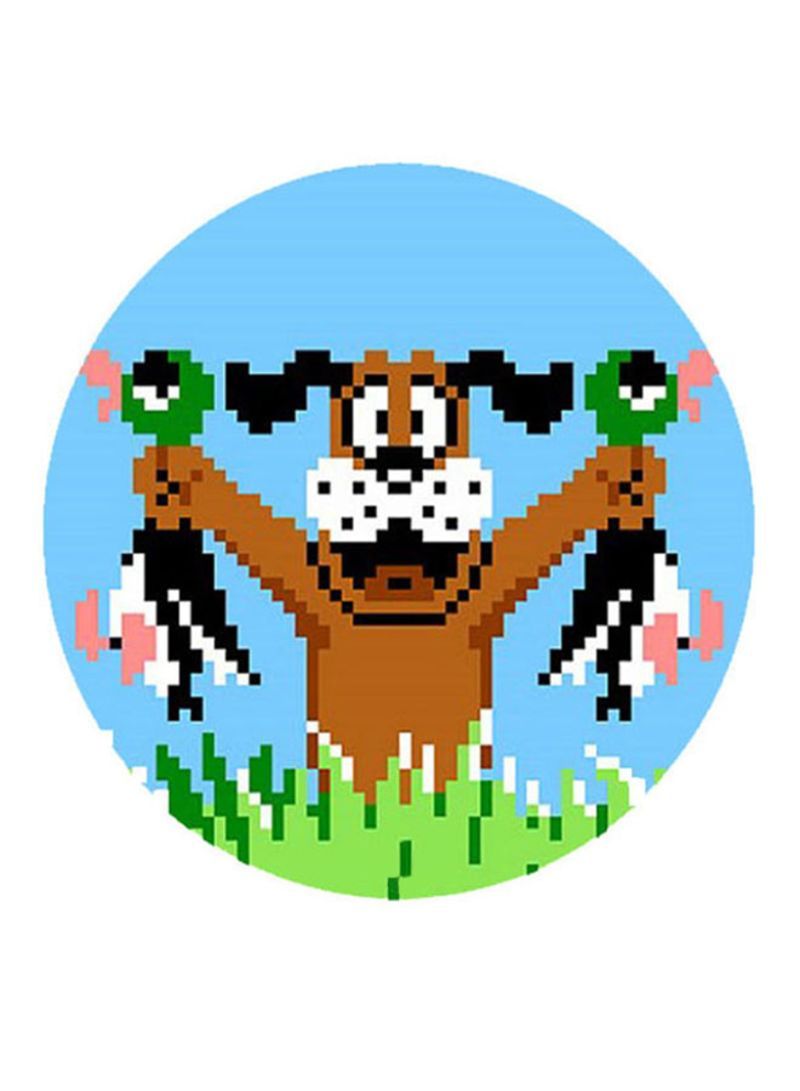 RKN Duck Hunt Game Printed Fridge Magnet  Blue/Brown/Green  - Image 1
