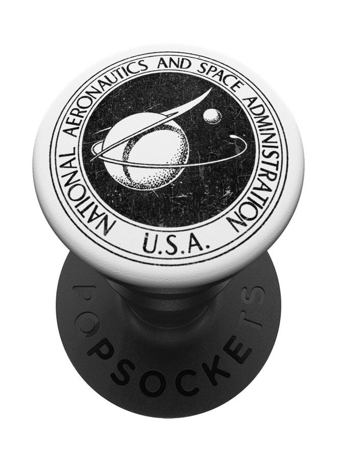 NASA Vintage Logo PopSockets PopGrip: Swappable Grip for Phones & Tablets PopSockets Adhesive PopGrip - Image 1