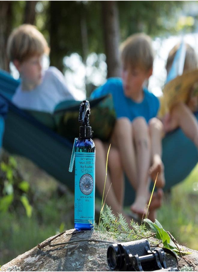NANTUCKET SPIDER - Nantucket Spider Summer Camp Insect Repellent - 8oz | Deet Free, Natural Mosquito Repellent for Kids | Made in The USA from 100% Organic Essential Oils | Repels Mosquitos, Flies, and No See Ums - Image 1