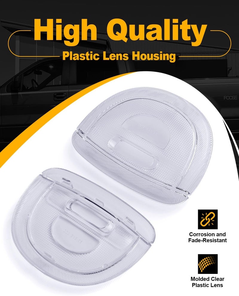 NEIFILES Interior Dome Light Cover for Ford F-250 F-350 F-450 F-550 (1999-2007) - Image 2