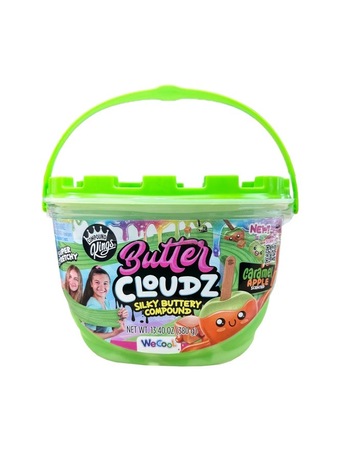 WeCool Compound Kings Butter Cloudz Caramel Apple Scented Slime in a Tub (380 g)  - Image 1