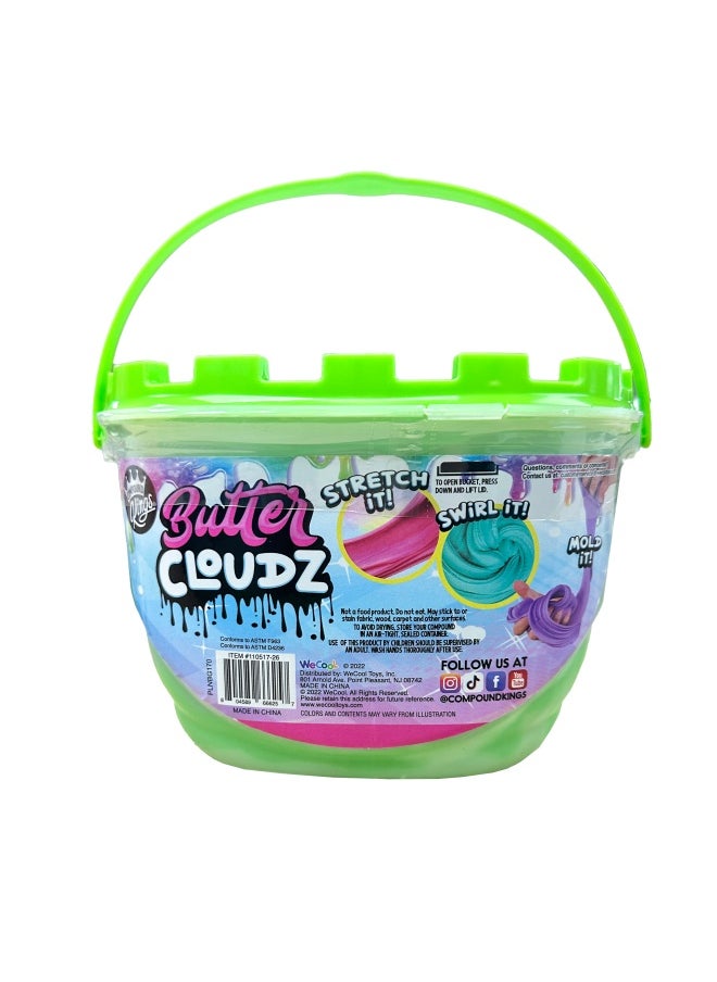 WeCool Compound Kings Butter Cloudz Caramel Apple Scented Slime in a Tub (380 g)  - Image 4