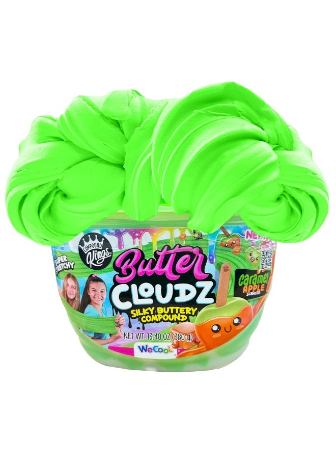 WeCool Compound Kings Butter Cloudz Caramel Apple Scented Slime in a Tub (380 g)  - Image 2