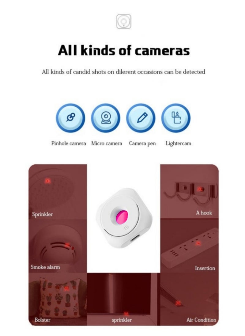 XiaoGiqi Small hidden camera detector, infrared visual detector  - Image 4