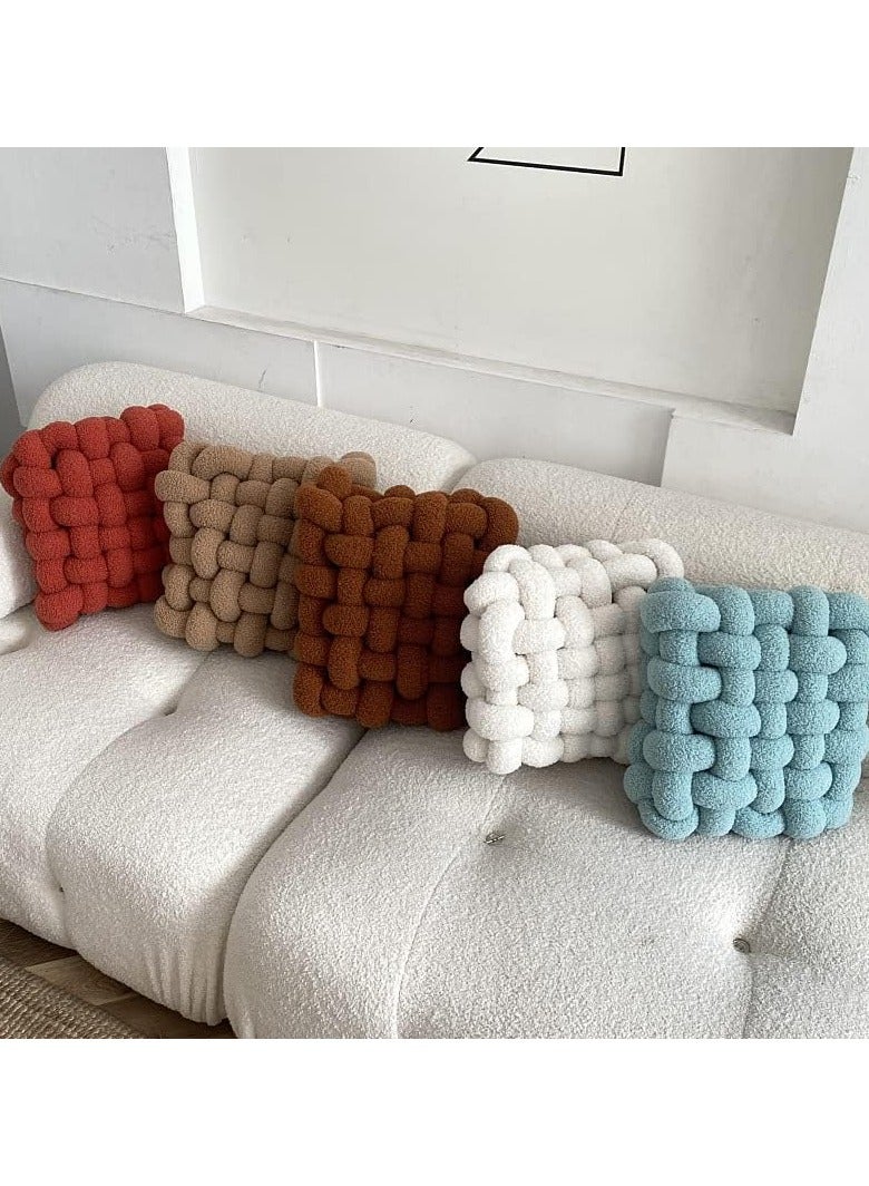 Vparty Soft Knot Pillow – Handmade Knotted Cushion, Cozy Decorative Throw Pillow for Sofa, Living Room, Bedroom, Office, Stylish Home Décor, Comfortable Accent Pillow for Family, Kids, Nursery, and Modern Interior Design  - Image 3