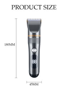 DUNISO Hair Clippers Electric with 5 Modes 4 Kinds of Positioning Combs Hair Cutting Kit Pro Mens Clippers for LED Display Cordless Rechargeable Hair Trimmer Set Professional Barbers Grooming Kit  - Image 4