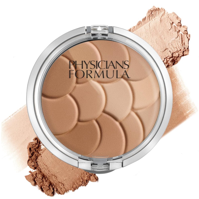Physicians Formula Magic Mosaic Multi-Colored Bronzer, Highlighting, Contour Powder, Warm Beige/Light Bronzer, Dermatologist Tested, Clinicially Tested - Image 1