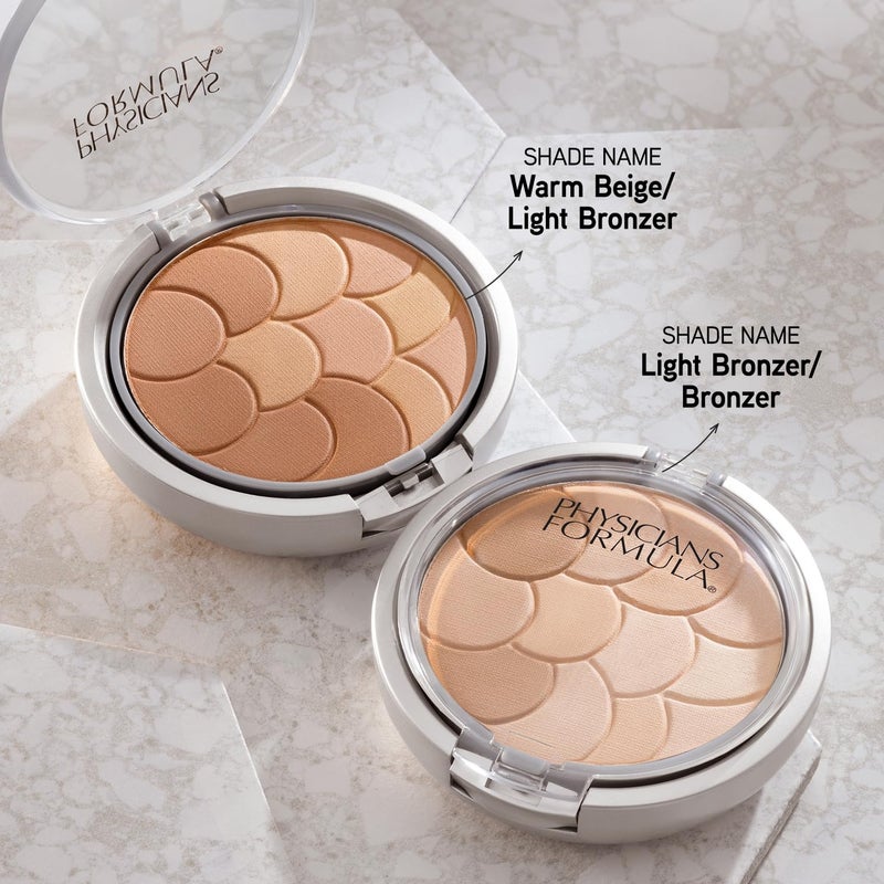 Physicians Formula Magic Mosaic Multi-Colored Bronzer, Highlighting, Contour Powder, Warm Beige/Light Bronzer, Dermatologist Tested, Clinicially Tested - Image 2