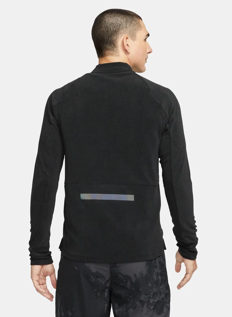 Nike Men's Dri-FIT Running Division 1/2 Zip Mid Layer Running Top
