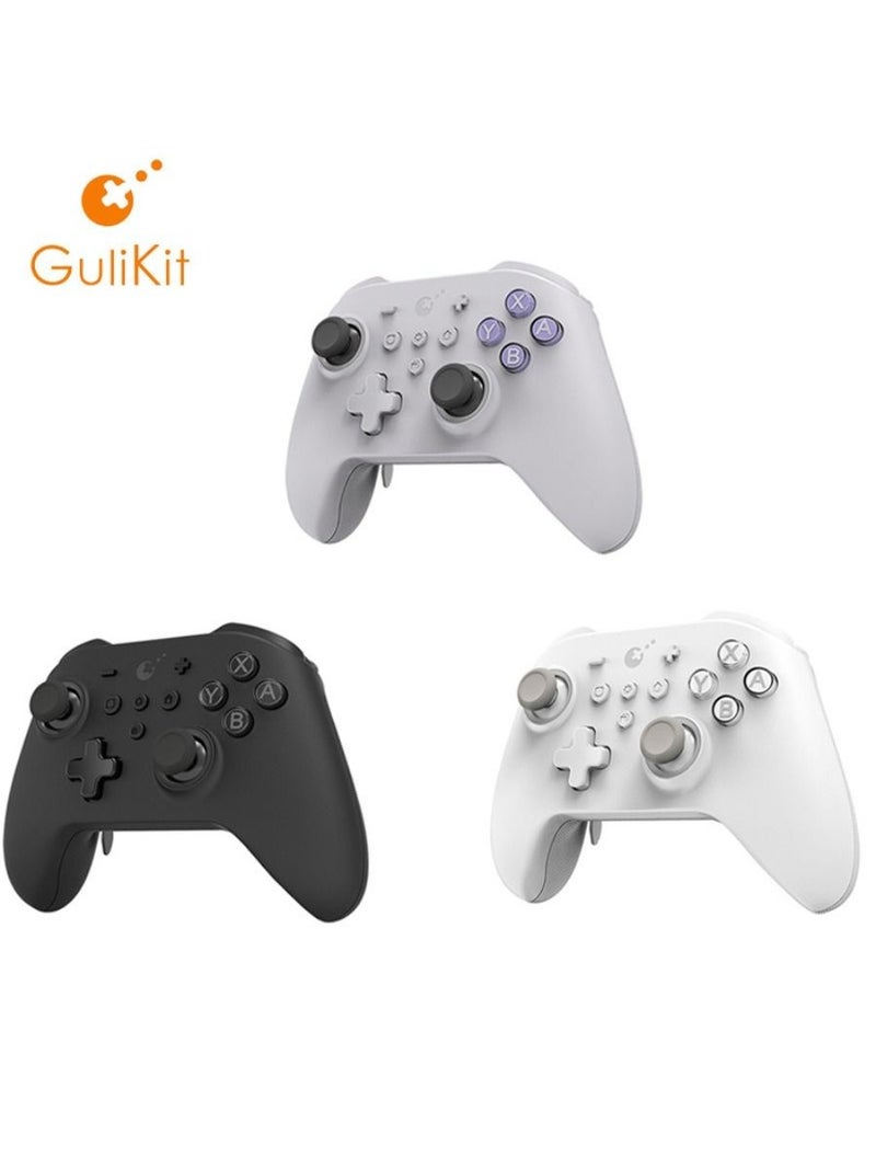 GuliKit Ns39 KK3 MAX Controller King Kong 3 Gamepad with Hall Effect Joysticks and Triggers for Nintendo Switch, White - Image 2