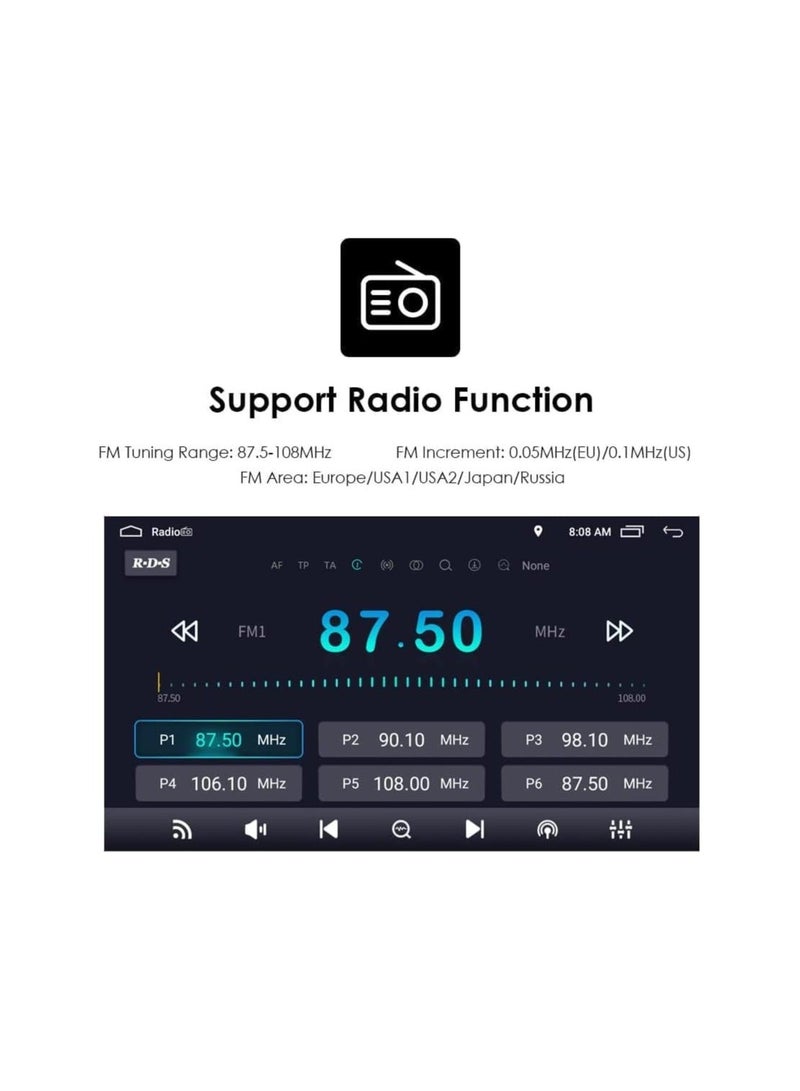 SHEZA STAR Android Car Stereo for Hyundai Elantra 2006 2007 2008 2009 2010 2011 1GB RAM 32GB ROM 9 Inch MirrorLink WiFi BT, IPS Touch Screen with Backup Camera Included - Image 5