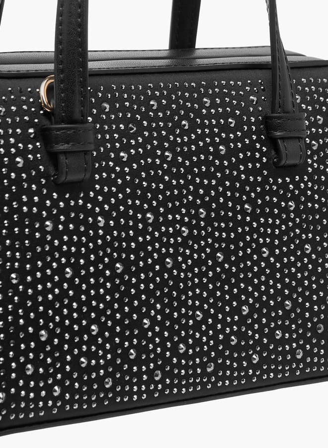 سيليست حقيبة يد نسائية مزينة بحزام قابل للتعديل وإغلاق مغناطيسي - Image 4