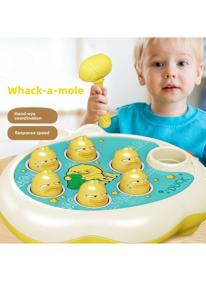 ألعاب Whack-a-mole للأطفال الصغار، ألعاب تعليمية للتدريب على التفكير والتعليم المبكر، ألعاب ذكاء الطفل الرضيع يطرق الفأر البلاستيكي - اللون: لعبة Whack-a-mole المضحكة (مع مطرقة واحدة) - Image 2