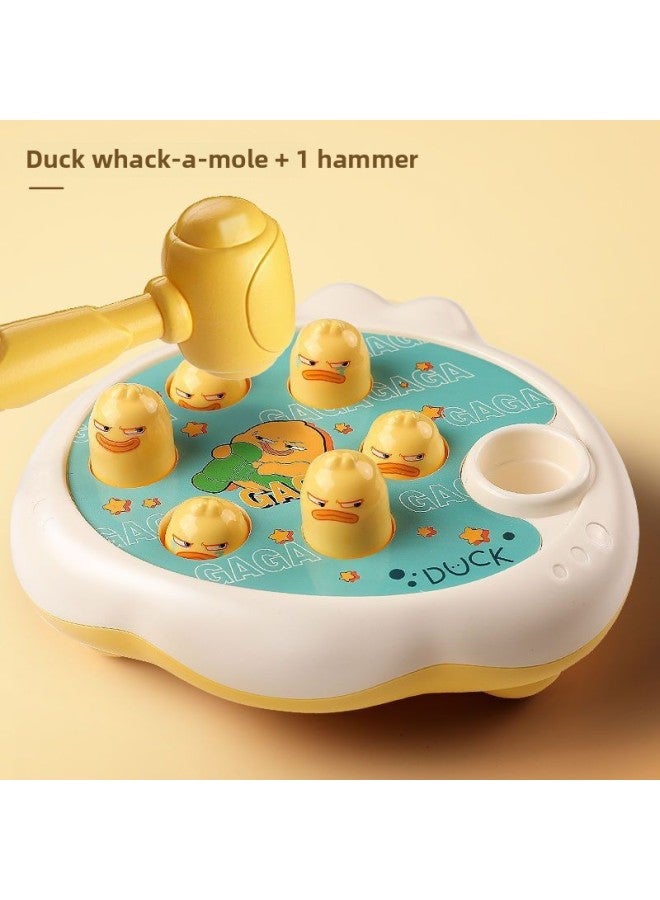 ألعاب Whack-a-mole للأطفال الصغار، ألعاب تعليمية للتدريب على التفكير والتعليم المبكر، ألعاب ذكاء الطفل الرضيع يطرق الفأر البلاستيكي - اللون: لعبة Whack-a-mole المضحكة (مع مطرقة واحدة) - Image 1