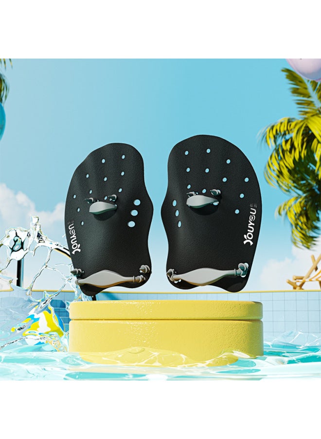 Generic Swimming Flippers Adult Freestyle Breaststroke Arm Trainer Children's Swimming Special Paddling Palm Silicone Palmer 