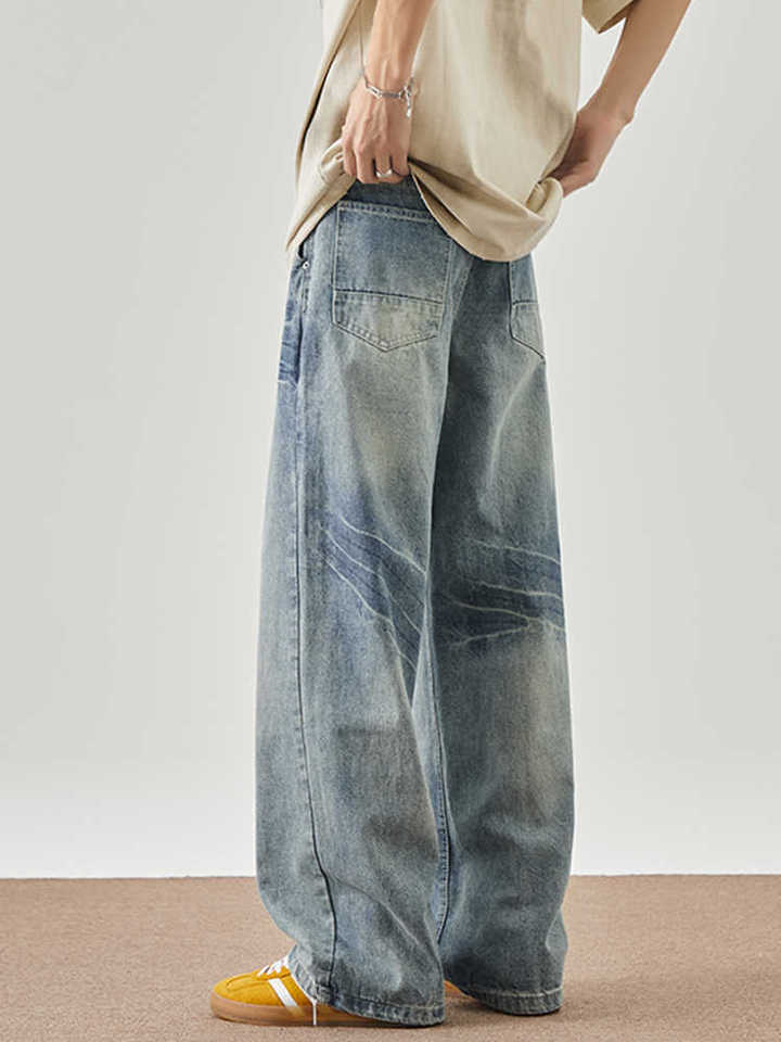 Unisex Casual Daily Denim Jeans - Image 5