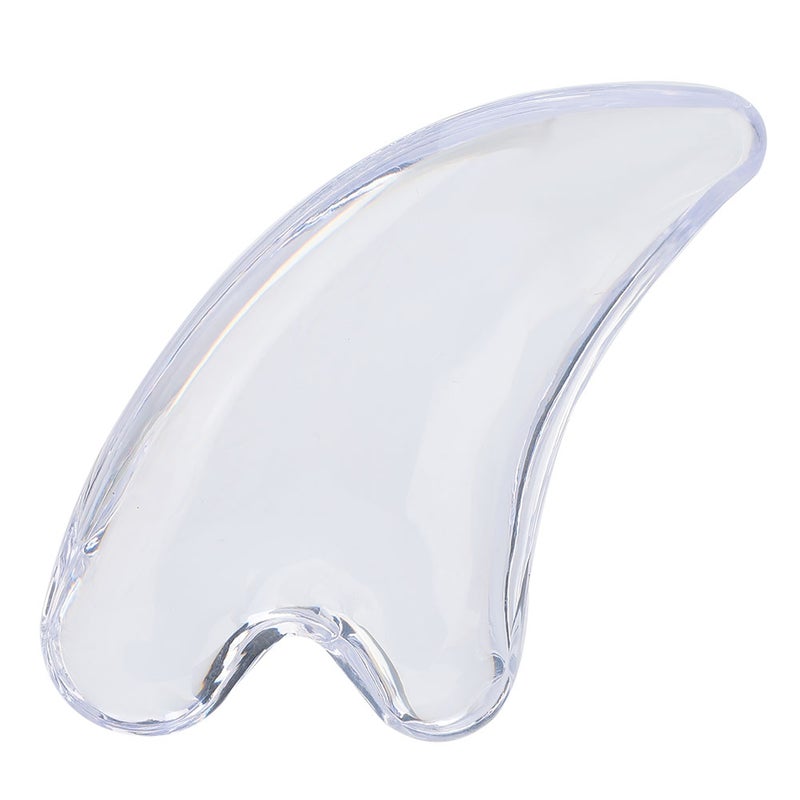 Natural Resin Scrapping Plate Thin Face Facial Meridian Detox Massage Scraping Plate - Image 1