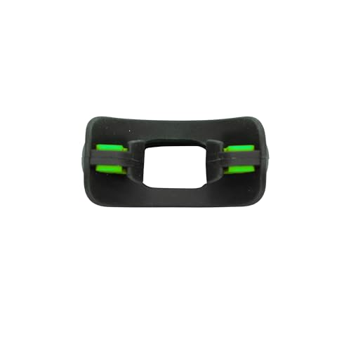 Scuba Choice Ultra Black Silicone Mouthpiece with Regulator Tie - Comfortable, Durable, Compatible - Fits Most Regulators & Snorkels for Diving and Snorkeling (Green) - Image 3