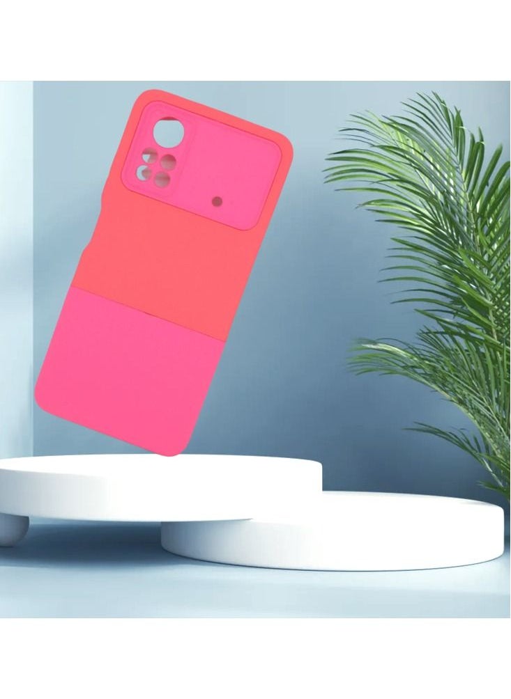 Houmt Poco X4 Pro Case Cover Soft Silicone Slim Protective Shockproof with Anti-Scratch Microfiber Cloth Lining Back Cover 360 Degree Protection  - Image 3