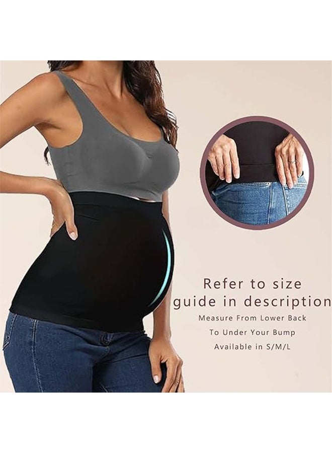 حزام دعم البطن للحوامل، مصنوع من السيليكون المطاطي غير القابل للانزلاق. - Image 2
