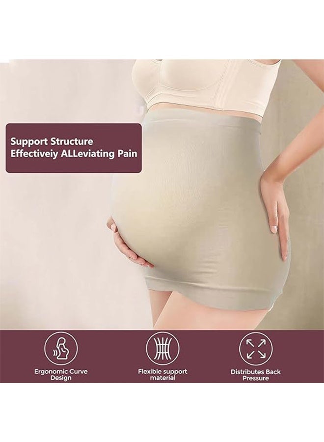 حزام دعم البطن للحوامل، مصنوع من السيليكون المطاطي غير القابل للانزلاق. - Image 4