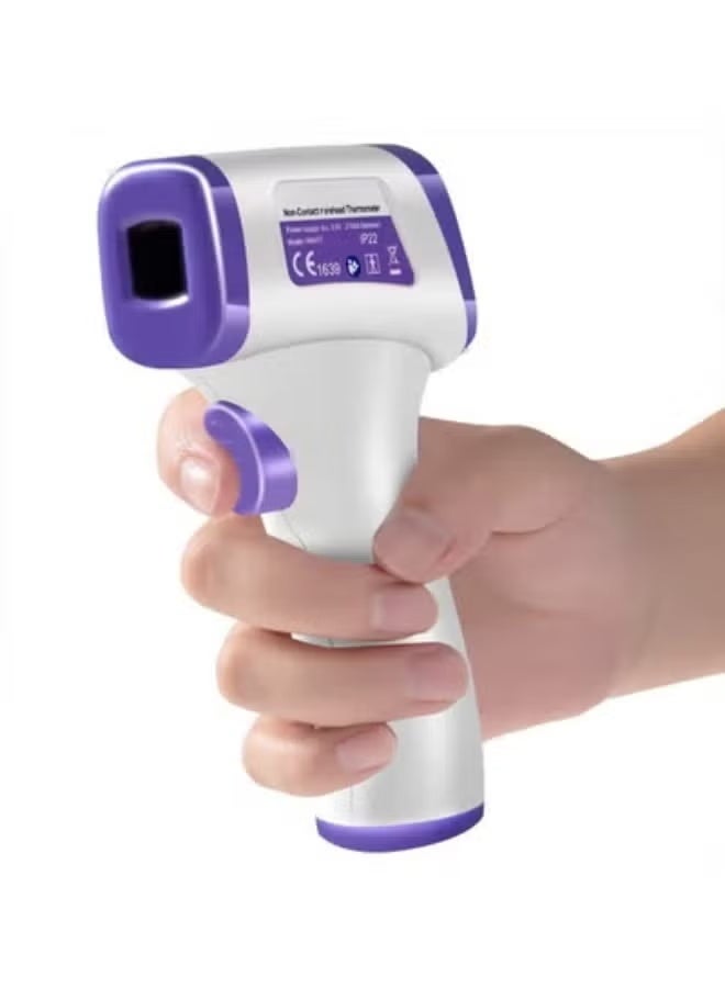 Heavy-Duty Non-Contact Infrared Forehead Thermometer, Digital LCD Temperature Scanner for Home, Clinics & Professional Use - Image 2