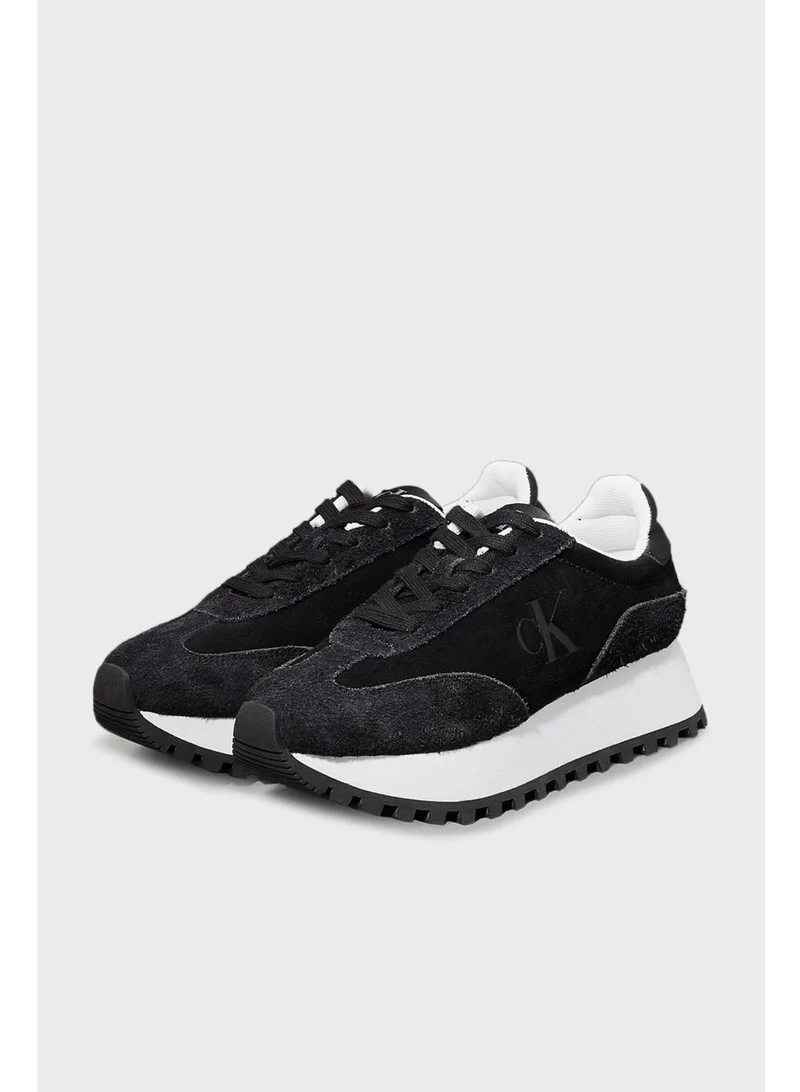 Calvin Klein Jeans Lace Up Low Top Sneakers