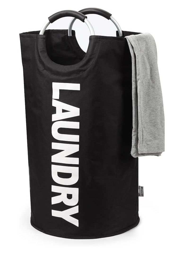 75L Large Laundry Basket , Collapsible Laundry Bag, Foldable Laundry Hamper, Folding Washing Bin - Image 1