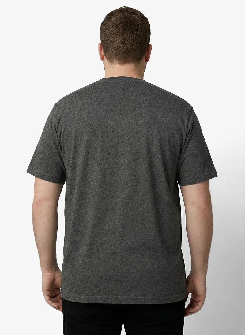 Seventy Five Basics Plus Size Regular Fit T-Shirt