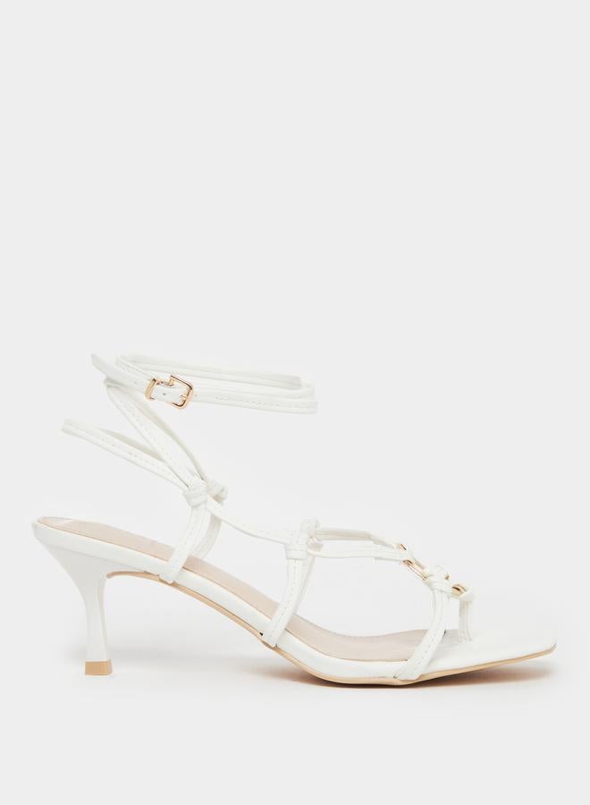 ريد صندل بأربطة أمامية وزينة حلقة - Image 1