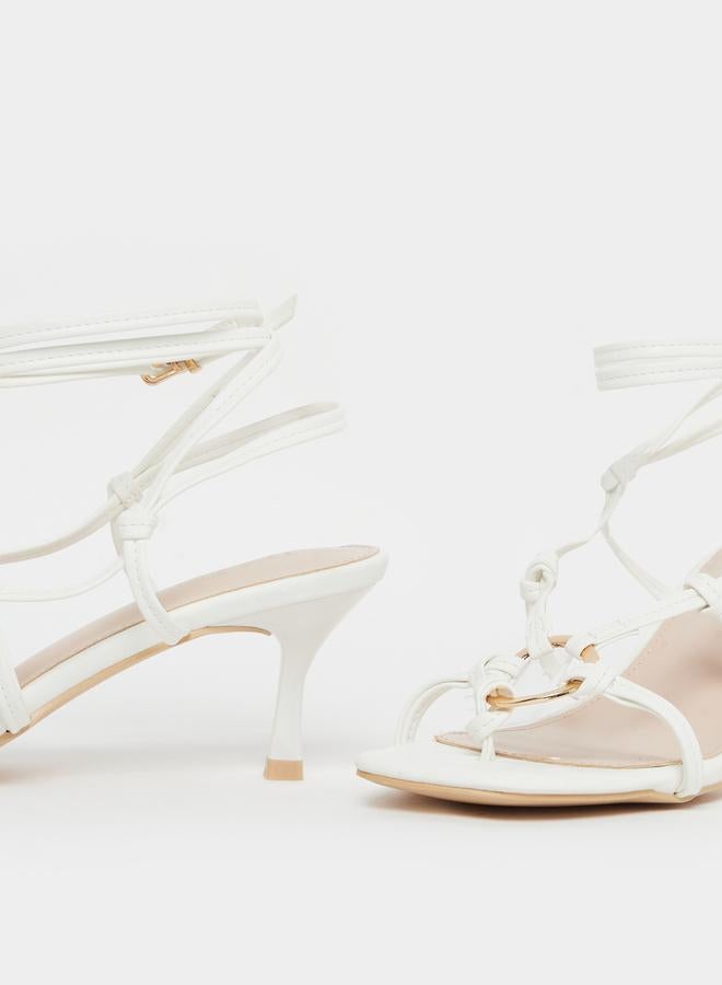 ريد صندل بأربطة أمامية وزينة حلقة - Image 3