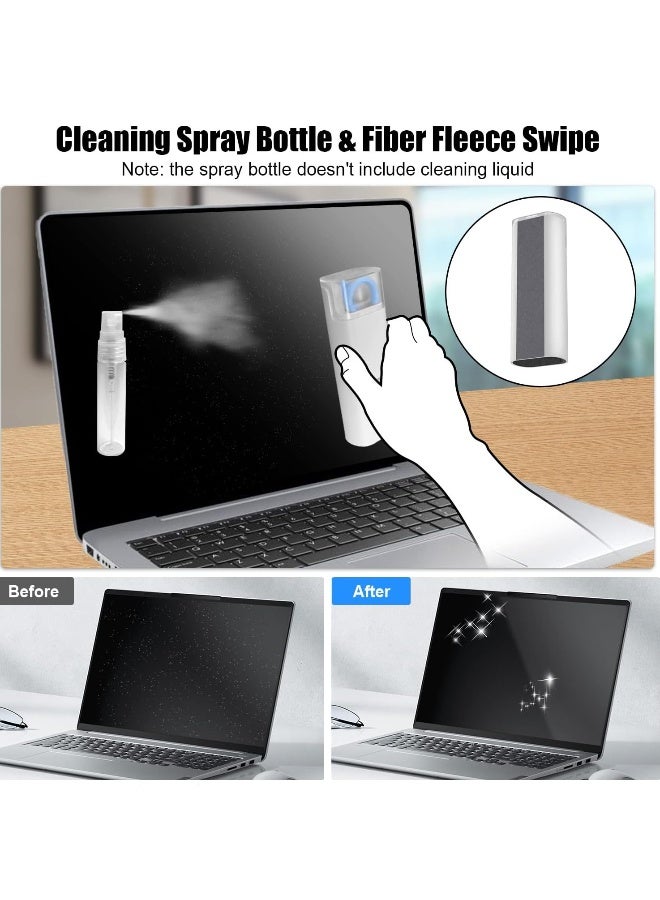 DUSALA 7 in 1 Computer Keyboard Cleaning Brush Set Earbuds Cleaning Pen Wireless Bluetooth Headset Charging Box Electronics Keyboard Cleaning Tools Cleaner Keycap Puller Kit (Blue) - Image 5