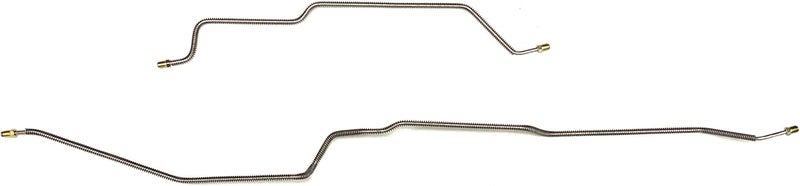 The Stop Shop Rear Axle Brake Line for 1997-2002 Jeep Wrangler - Stainless Steel - Image 1