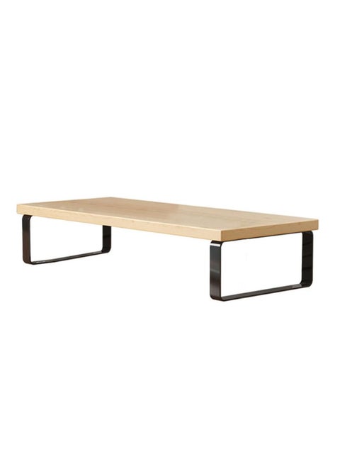 60CM Monitor Stand,Monitor stand riser,Monitor stand wooden+metal combined desktop Monitor riser, for home, office, screen, laptop, PC, ergonomic table and table top manager