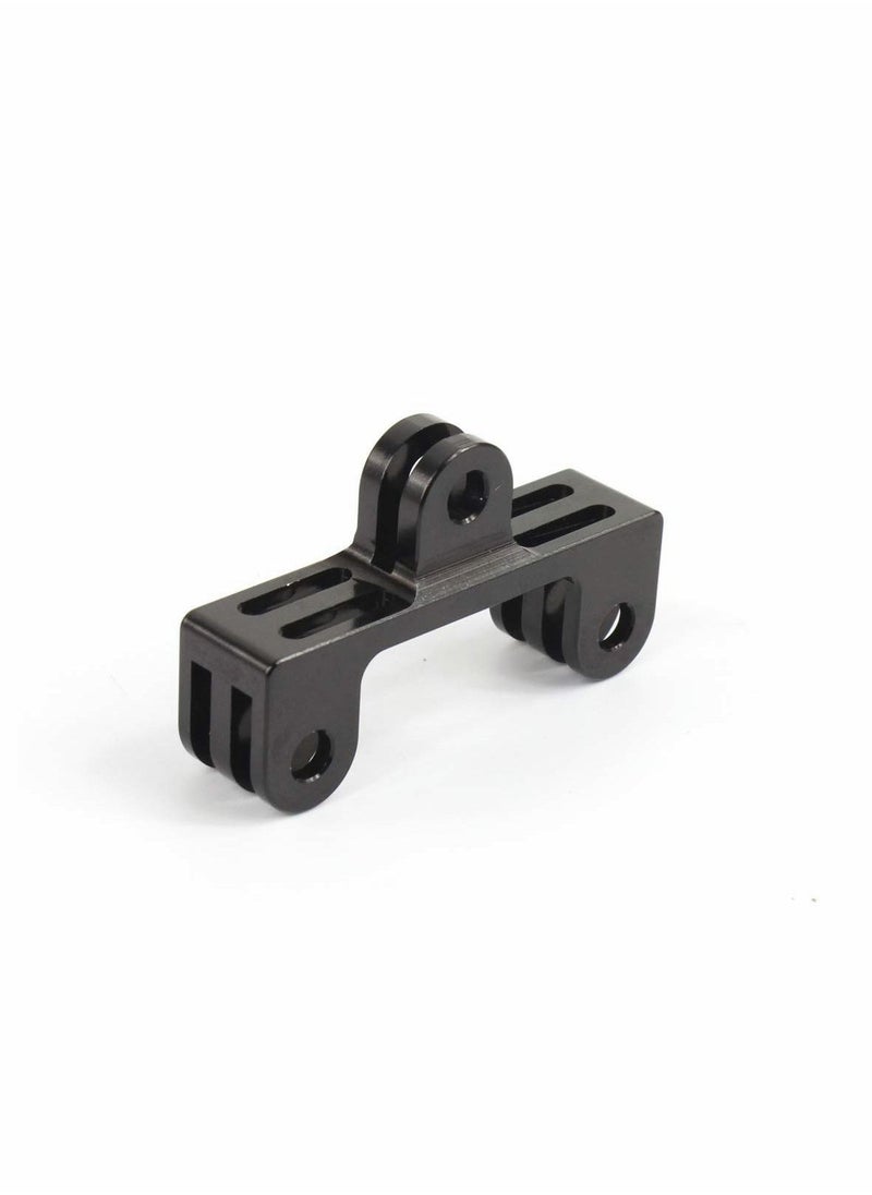 Y&D - Motion Camera Dual Mount Adapter, Aluminum Twin Adapter for GoPro Hero 4 5 6 7 8 9 Black Silver Session, AKASO/ Campark/ YI & Other Action Cameras - Image 1