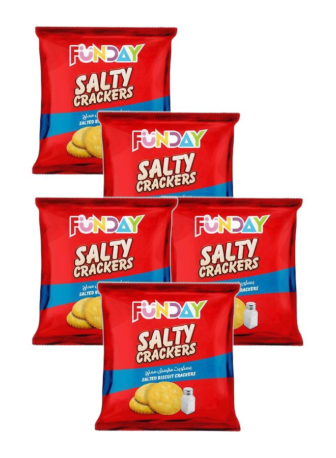 Funday Salted Biscuit Crackers 36 grams (Pack of 5) - Image 1