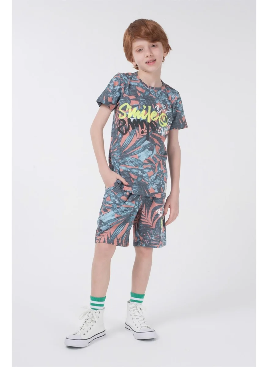 BRZ Collection Printed Boy Short Sleeve T-Shirt