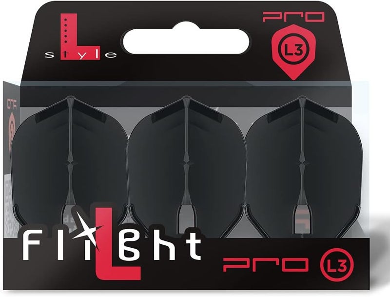 LSTYLE Dart Flights – L3 Shape | PRO, KAMI & EZ Models | Compatible with Soft Tip & Steel Tip Darts - Image 1