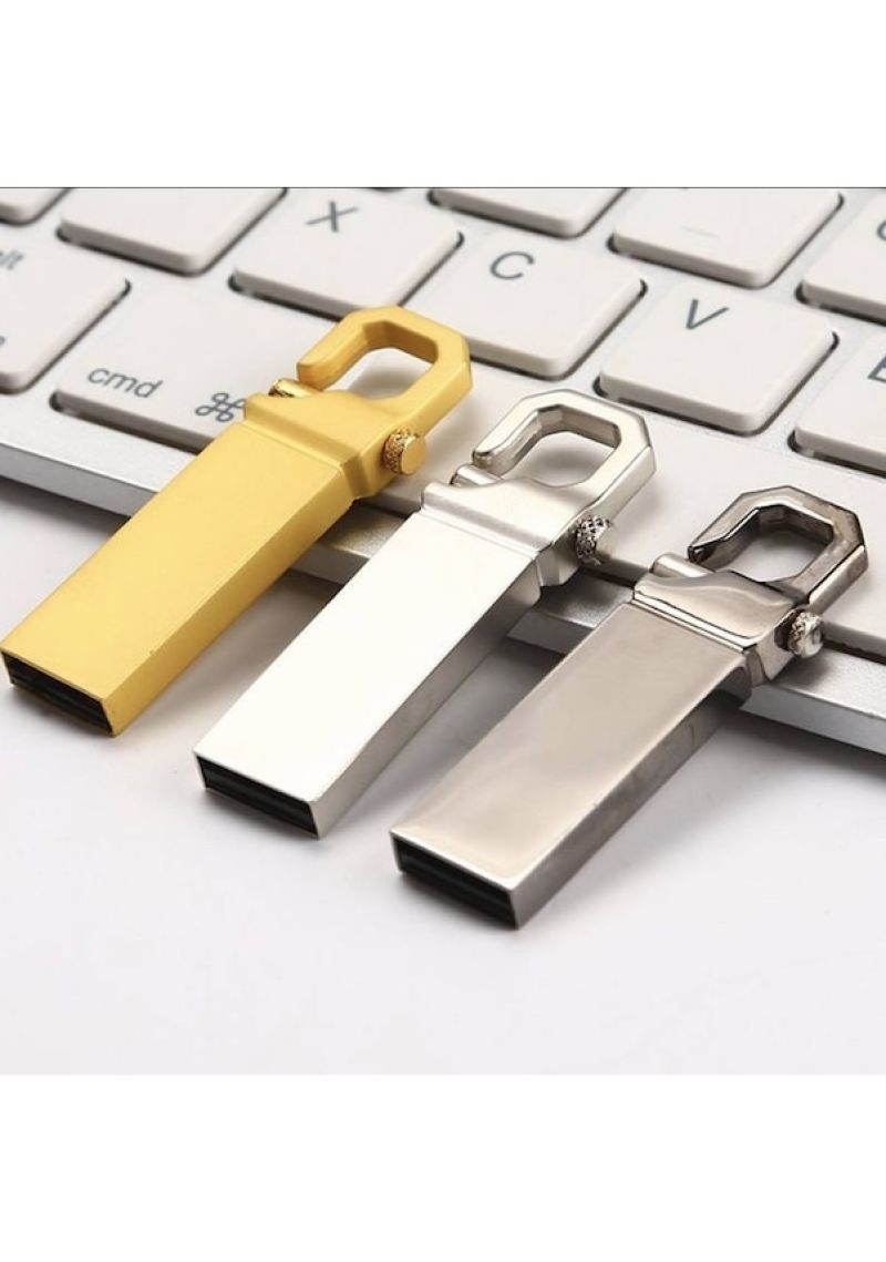 قرص فلاش USB بتصميم خطاف 2 تيرابايت USB 3.0 - لون أزرق مسدس، تخزين محمول لنقل البيانات - Image 2