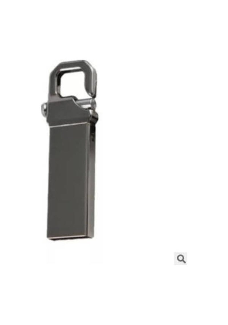 قرص فلاش USB بتصميم خطاف 2 تيرابايت USB 3.0 - لون أزرق مسدس، تخزين محمول لنقل البيانات - Image 1