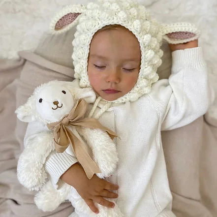 Maud N Lil Organic Lamb Comforter Toy Gift Box