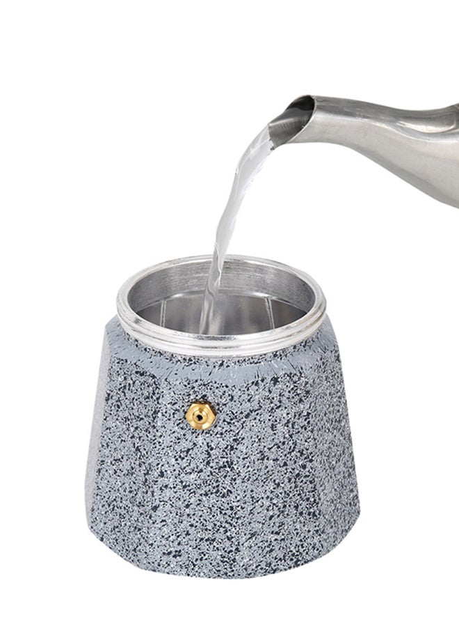 AL SANIDI Aluminum speciaLity coffee pot, Coffee maker, Gray, 6.5x10x13 Cm  - Image 5