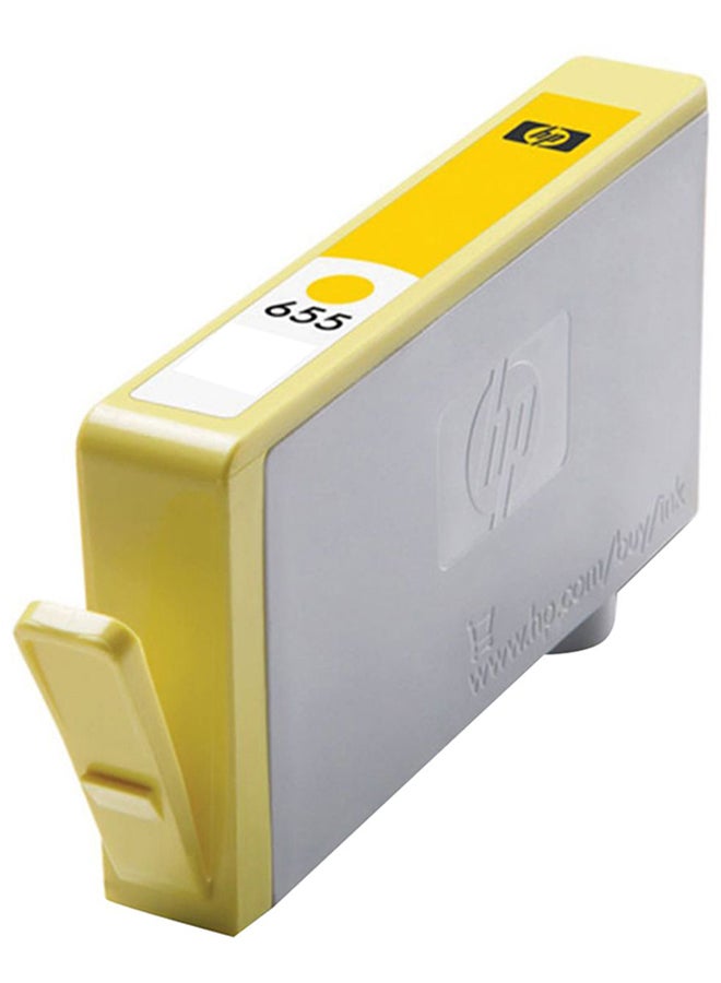 HP 655 خرطوشة حبر مميزة وأصلية أصفر - Image 1
