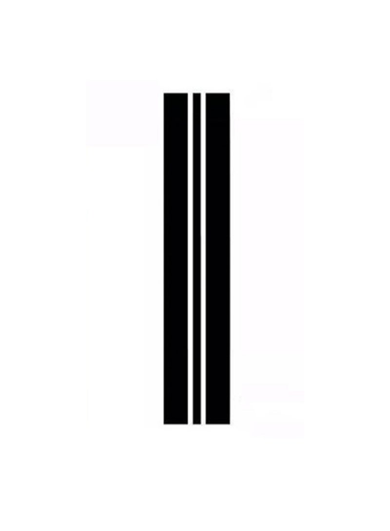 Line G Universal Racing Car Roof Hood Decal Sticker - Image 1