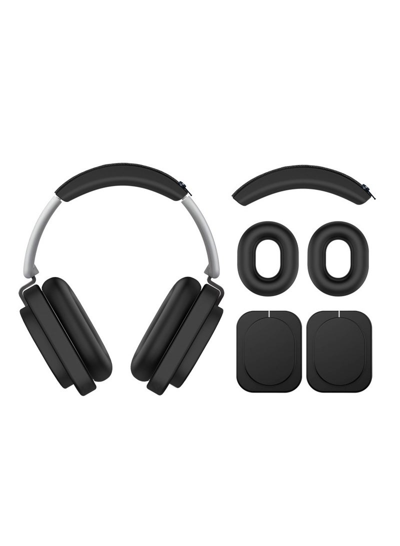 Earbud cushions and headband case compatible with Nothing Headphones (1), 3-in-1 all-around protection, drip-proof and sweat-proof