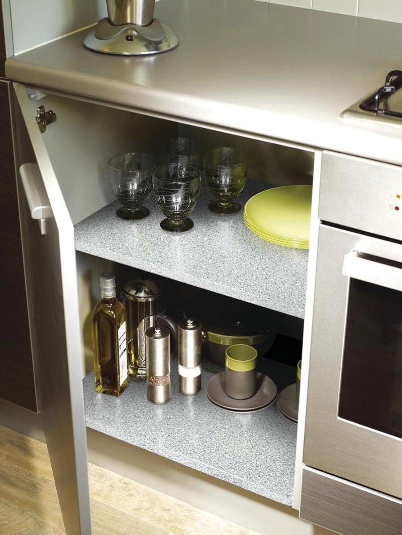 d-c-fix Decorative Self-Adhesive Film in Grey Pebble - 17" x 78" Roll - Image 2