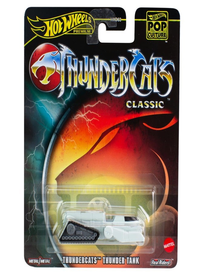 Hot Wheels DieCast - THUNDERCATS Classic THUNDER TANK Vehicle Model - Multicolour - 1/64 Scale - Length 5 cm, HVJ53 - Image 1
