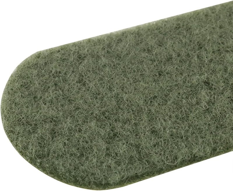 كلاراكو ملصق كلاركو، 9 قطع لاصق خلفي للخوذة، لاصق قوي، DIY، تكتيكي، باليستي، سريع، خوذة، خطاف رقعة، ملصق كلاركو، لون أخضر عسكري - Image 2