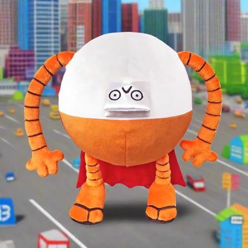 MerryMakers Dog Man's 80-HD Soft Plush Toy, 9-Inch, from Dav Pilkey's bestselling Dog Man Graphic Novel Series - Image 2