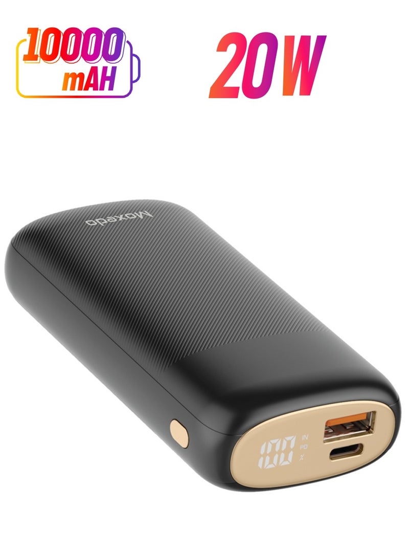 Moxedo - Moxedo Porta-Go Powerbank 10,000 mAh 20W Power Delivery USB-A/USB-C Ports with LED Battery Display Compatible for for iPhone, iPad, Airpods, Android and Samsung - Image 1